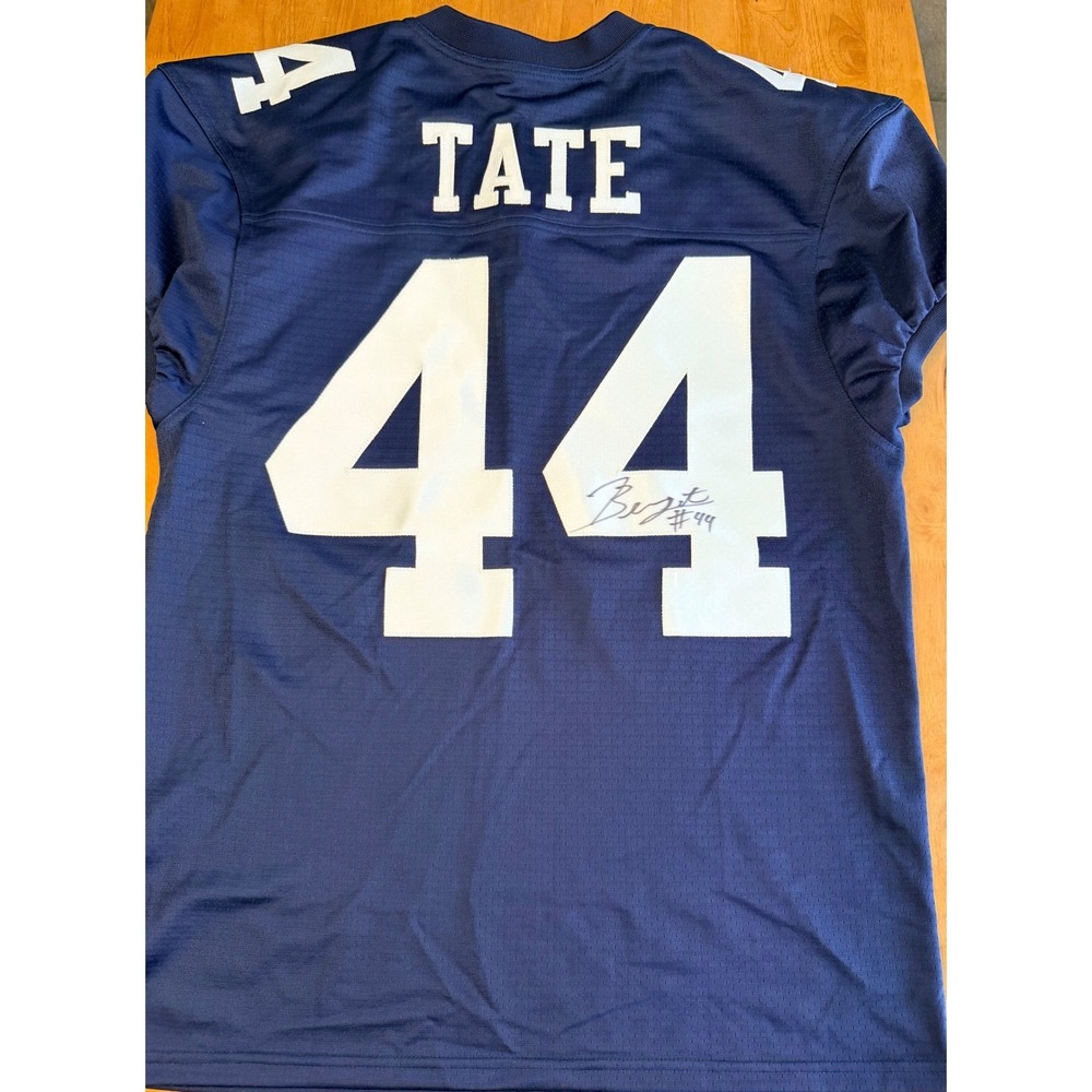 Teamwork Athletic Apparel Ben Tate 44 Autographed Jersey Mens XL‎ Navy Blue